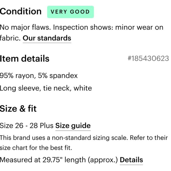 Lane Bryant White Open Duster Cardigan Size 3x - Picture 5 of 5